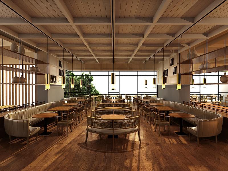 The Ruma Hotel And Residences Kuala Lumpur Exterior photo 3D rendering of a restaurant