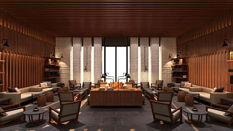 The Ruma Hotel And Residences Kuala Lumpur Exterior photo 3D interior rendering